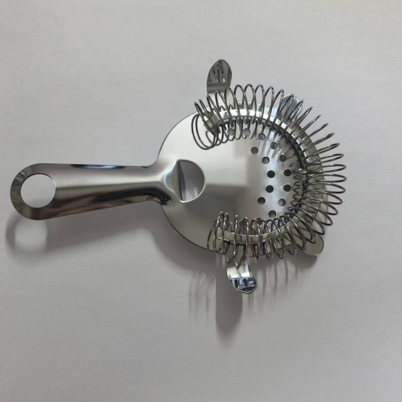 Strainer de cocktail din oțel inoxidabil cu plasă de filtrare pentru gheață, accesorii de bar, filtrare cocktail și whisky