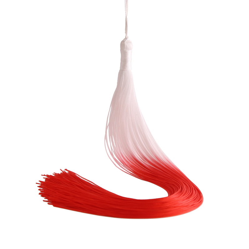 30 cm ciucuri din Poliester gradient, stil antic, prelungiți, pentru îmbrăcăminte și decor de scenă, nod chinezesc