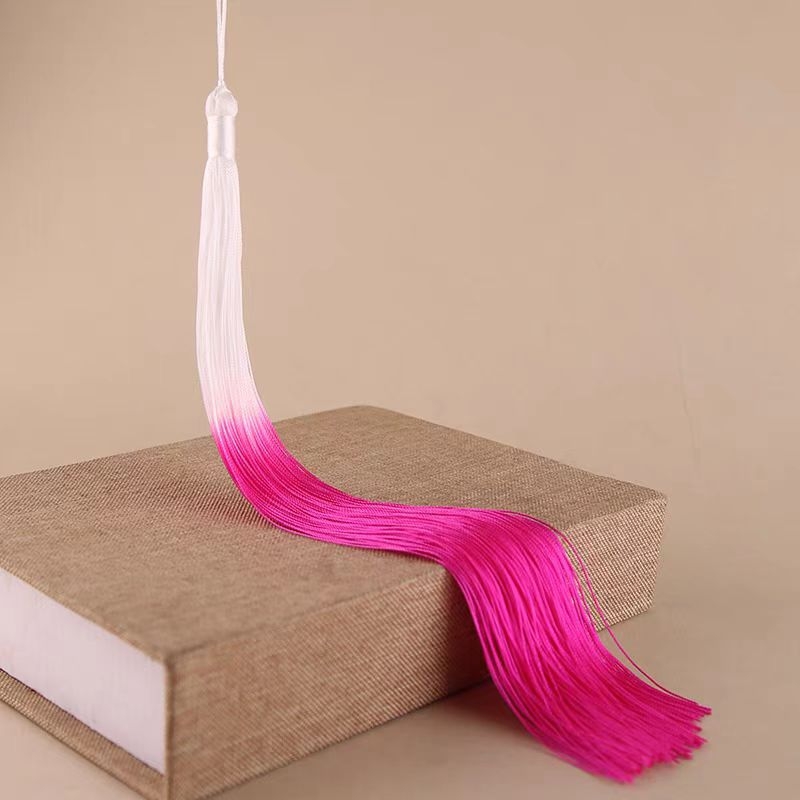 30 cm ciucuri din Poliester gradient, stil antic, prelungiți, pentru îmbrăcăminte și decor de scenă, nod chinezesc