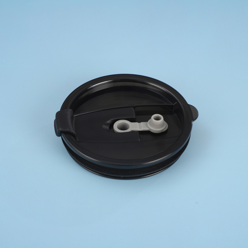 Cap transparent cu pai pentru pahare auto 20oz/30oz — capac termos cu clapetă, capacitate mare