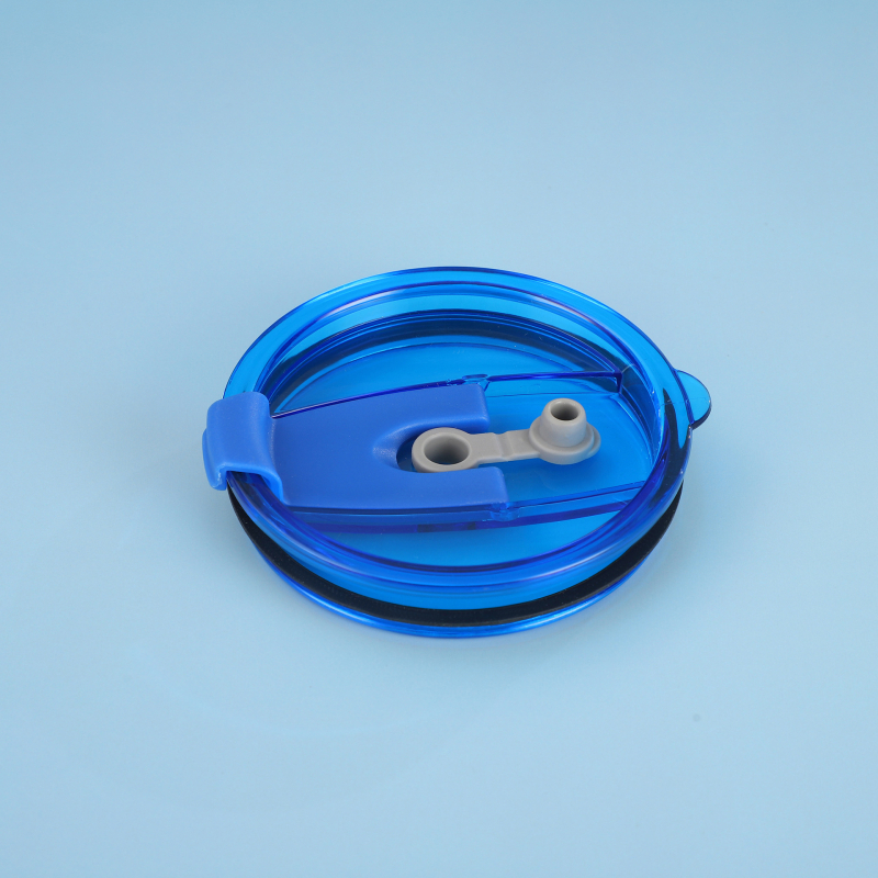 Cap transparent cu pai pentru pahare auto 20oz/30oz — capac termos cu clapetă, capacitate mare