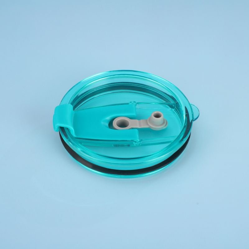 Cap transparent cu pai pentru pahare auto 20oz/30oz — capac termos cu clapetă, capacitate mare