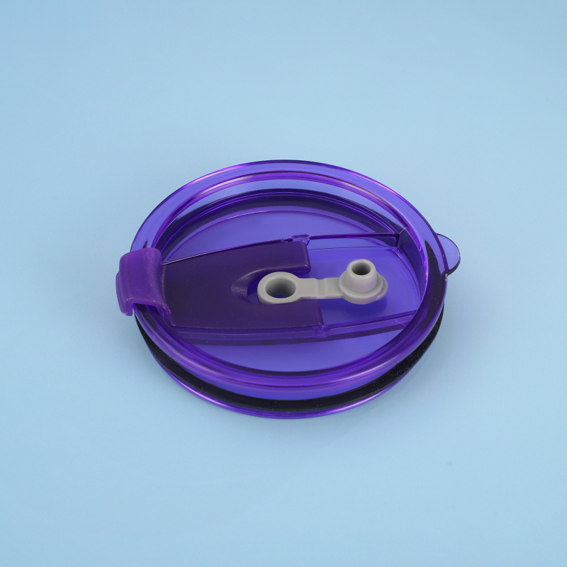 Cap transparent cu pai pentru pahare auto 20oz/30oz — capac termos cu clapetă, capacitate mare