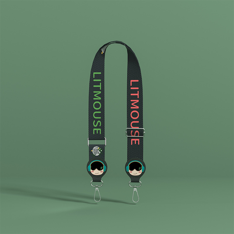 Litmouse Husă termică pentru sticlă de apă pentru copii, cu curea crossbody