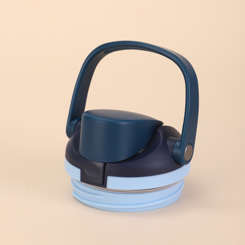 Capac portabil pentru pahar de fructe 30/40oz, design creativ cu două băuturi, capac izolat cu deschidere pop-up