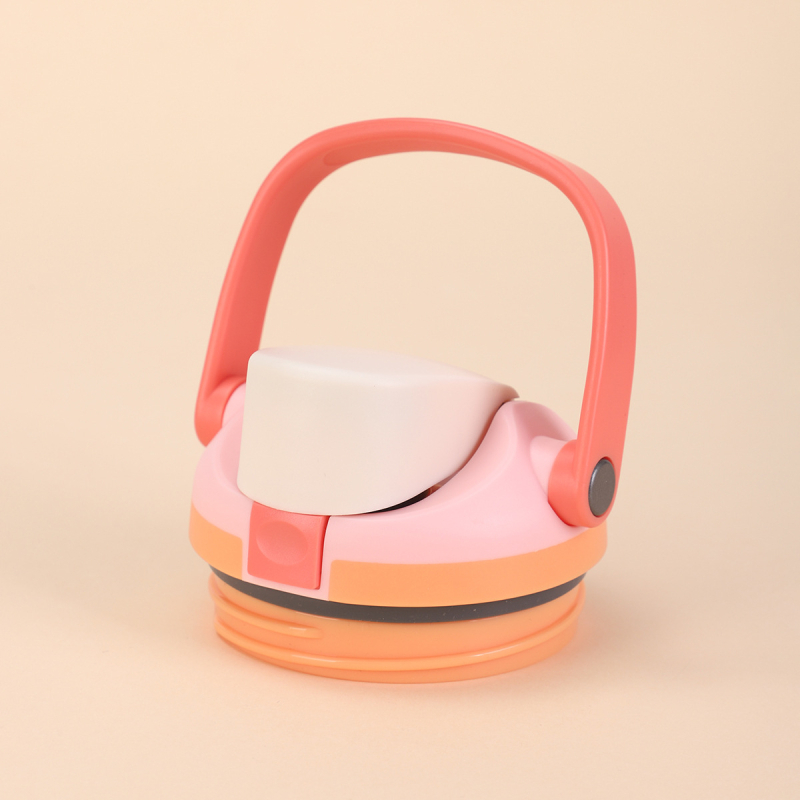 Capac portabil pentru pahar de fructe 30/40oz, design creativ cu două băuturi, capac izolat cu deschidere pop-up