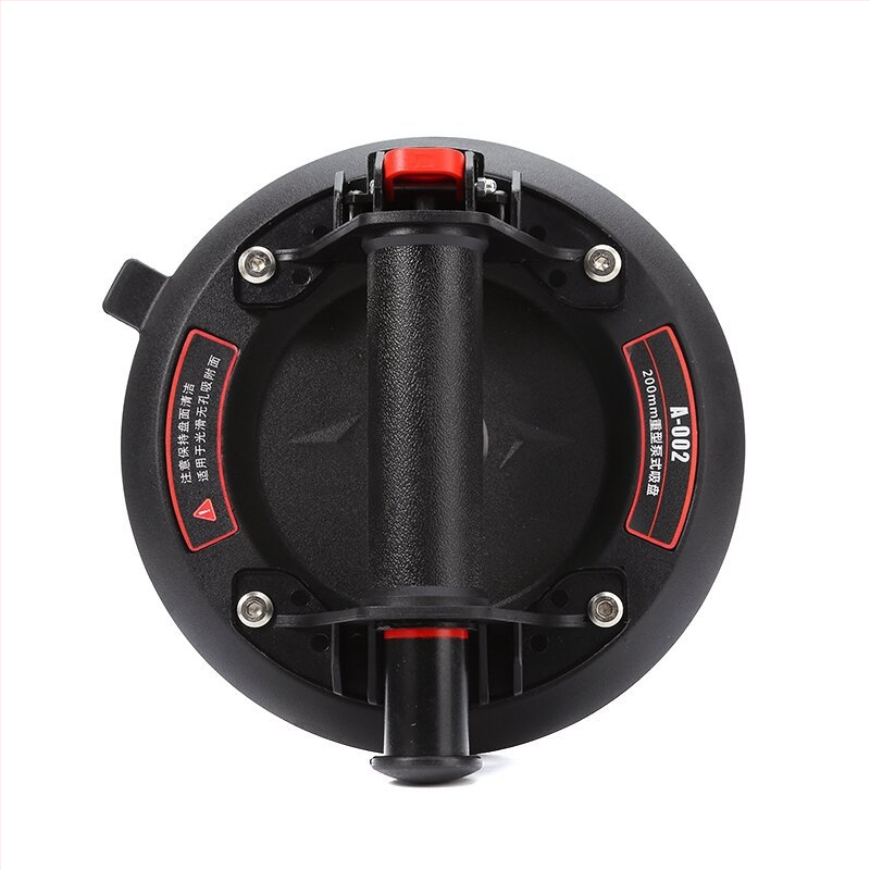 Qituo Pompa de vacuum cu ventuză de 8 inch, pornire/opriție electrică, pompă de manipulare grea pentru plăci din sticlă, calitate industrială