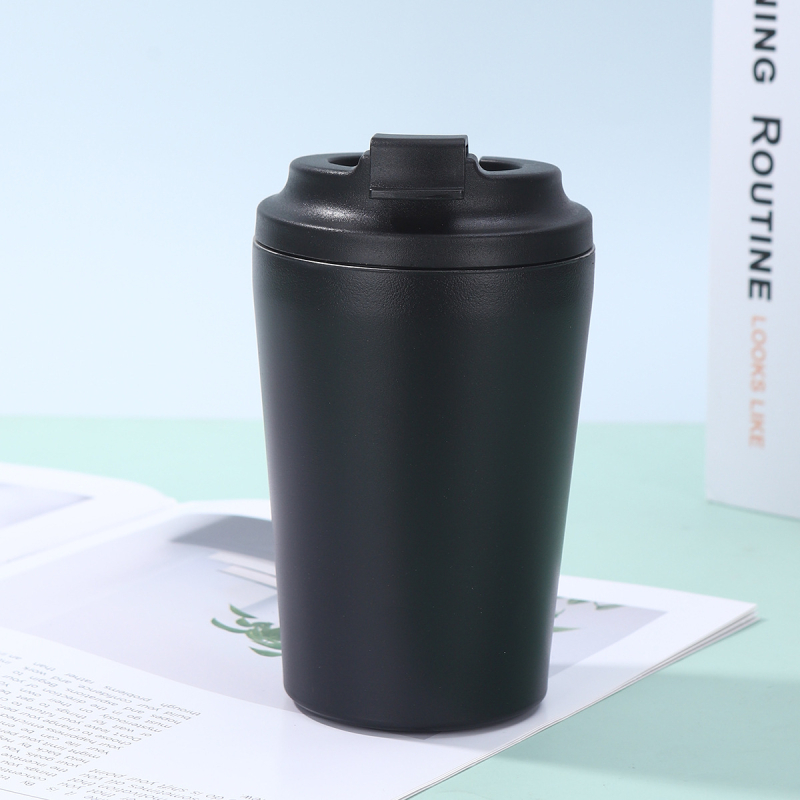 Cană termică din oțel inoxidabil, cu scară de măsurare, portabilă pentru bărbați și femei, personalizabilă cu logo