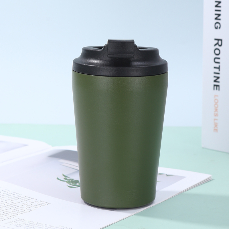 Cană termică din oțel inoxidabil, cu scară de măsurare, portabilă pentru bărbați și femei, personalizabilă cu logo