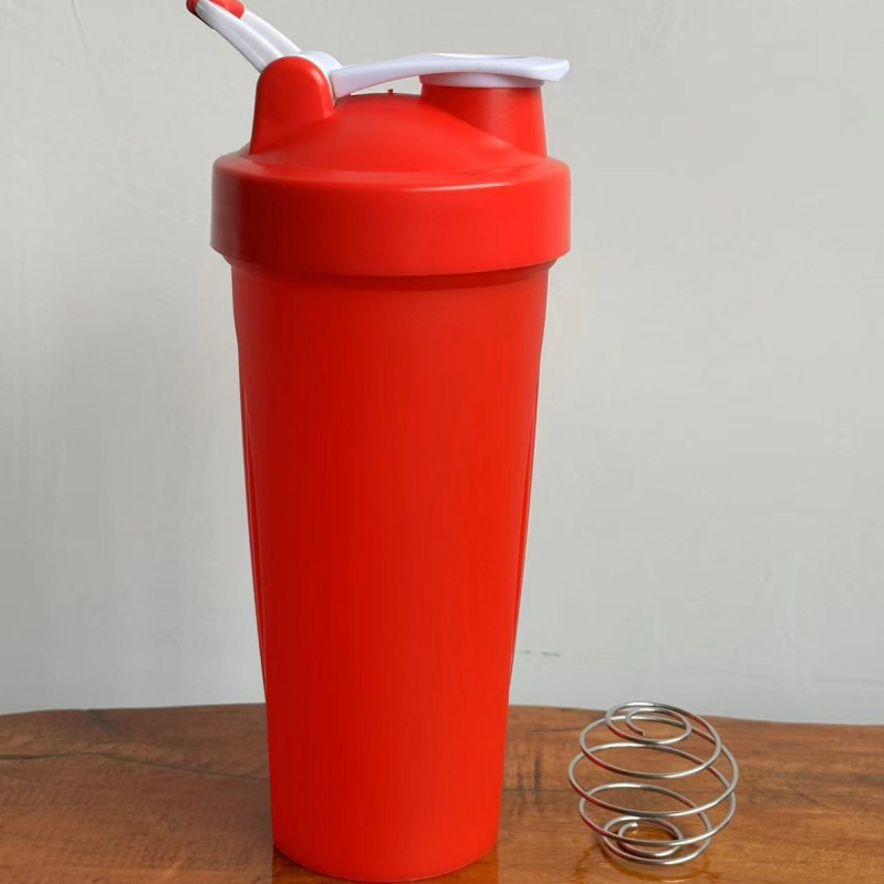 Shaker de fitness pentru exterior, mixer portabil de pudră proteică, sigilat și fără scurgeri, pahar milkshake cu design elegant, rezistent la căldură