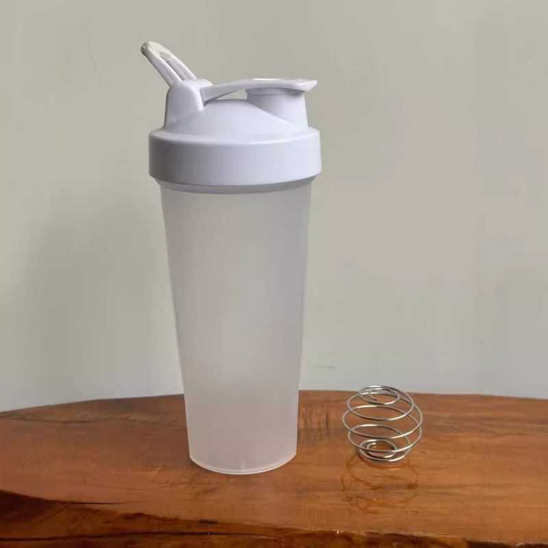 Shaker de fitness pentru exterior, mixer portabil de pudră proteică, sigilat și fără scurgeri, pahar milkshake cu design elegant, rezistent la căldură