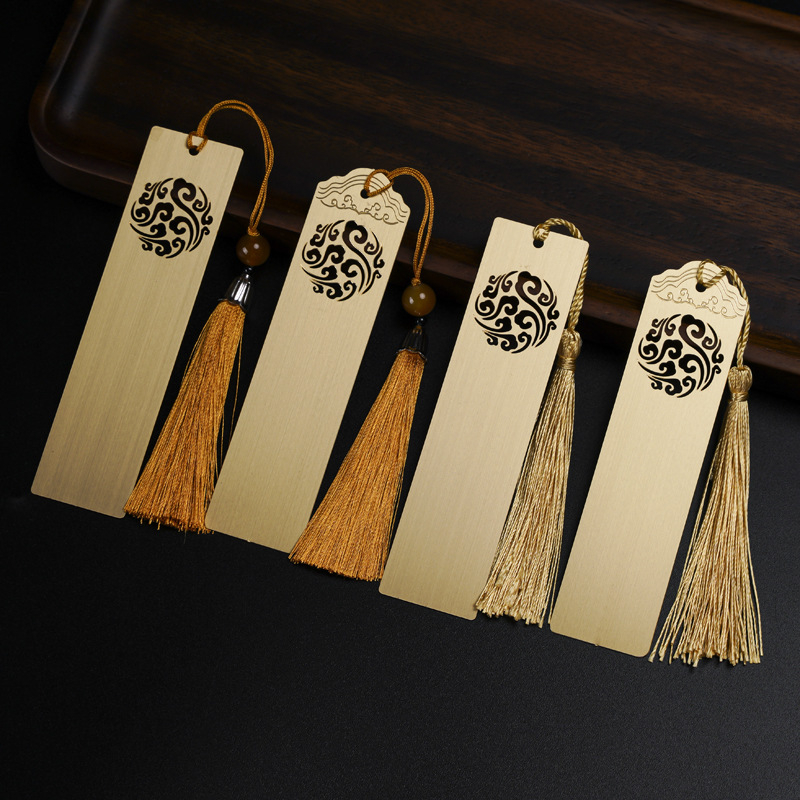 Semn de carte din alamă, în stil antic, decupat în metal — gravare personalizată, DIY în loturi mici, după designul dvs.