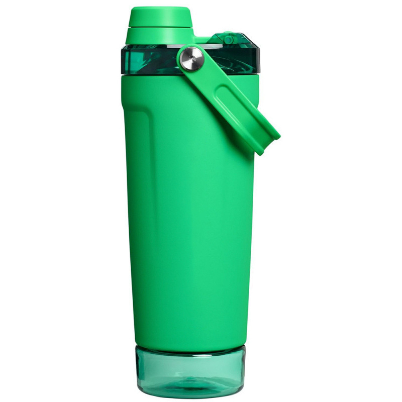 Cană shaker din oțel inoxidabil, cu mâner, izolare, 20 oz, portabil, pentru sport