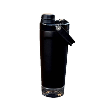 Cana termos cu capacitate mare cu shaker, sticlă de apă cu proteine pentru sport în aer liber, portabilă, compatibilă cu autoturismul