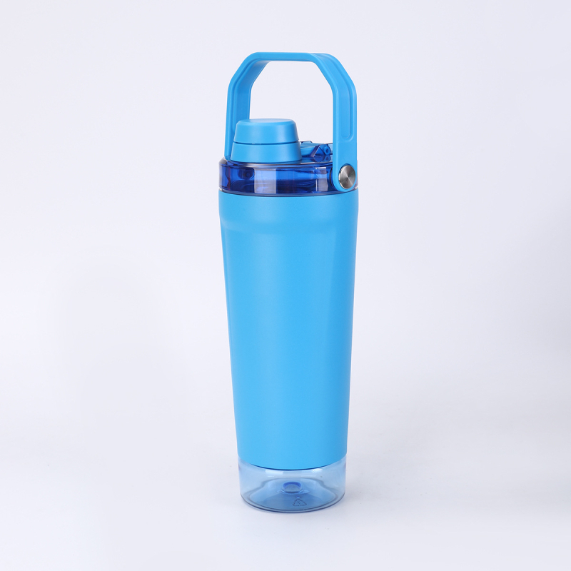 Cana termos din oțel inoxidabil 304, izolație în vid, capacitate mare, shaker, bidon sport portabil