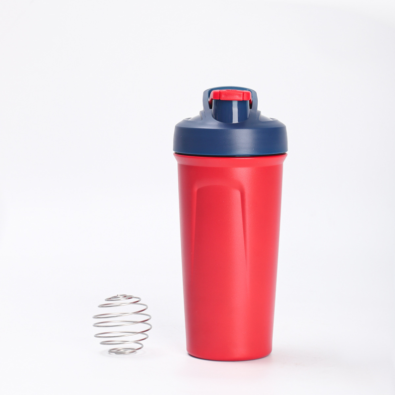  Cana izolată din oțel inoxidabil 304 cu scară, culoare solidă, pentru uz casnic, ceașcă de cafea, shaker portabil pentru pudră de proteine