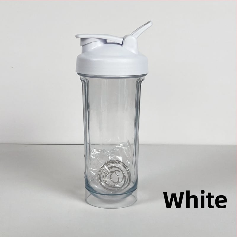 600 ml PC Tritan šejkrový pohár na proteín, plastový športový pohár na vonkajšie použitie, prenosný