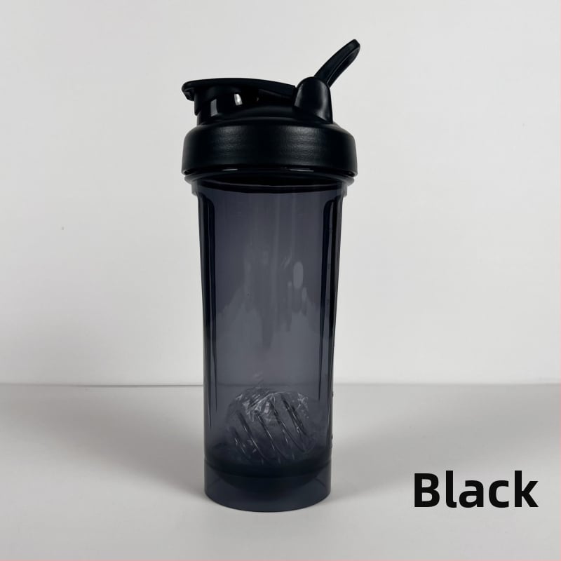 600 ml PC Tritan šejkrový pohár na proteín, plastový športový pohár na vonkajšie použitie, prenosný