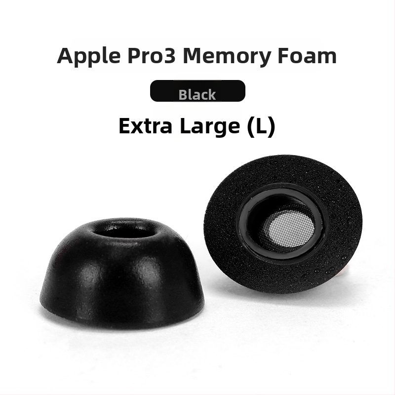 Kryty uší z pamäťovej peny pre AirPods Pro 3. generáciu, špongové ušné štuple, inertné špongové ušné štuple