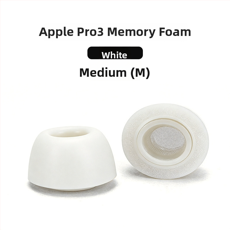 Kryty uší z pamäťovej peny pre AirPods Pro 3. generáciu, špongové ušné štuple, inertné špongové ušné štuple