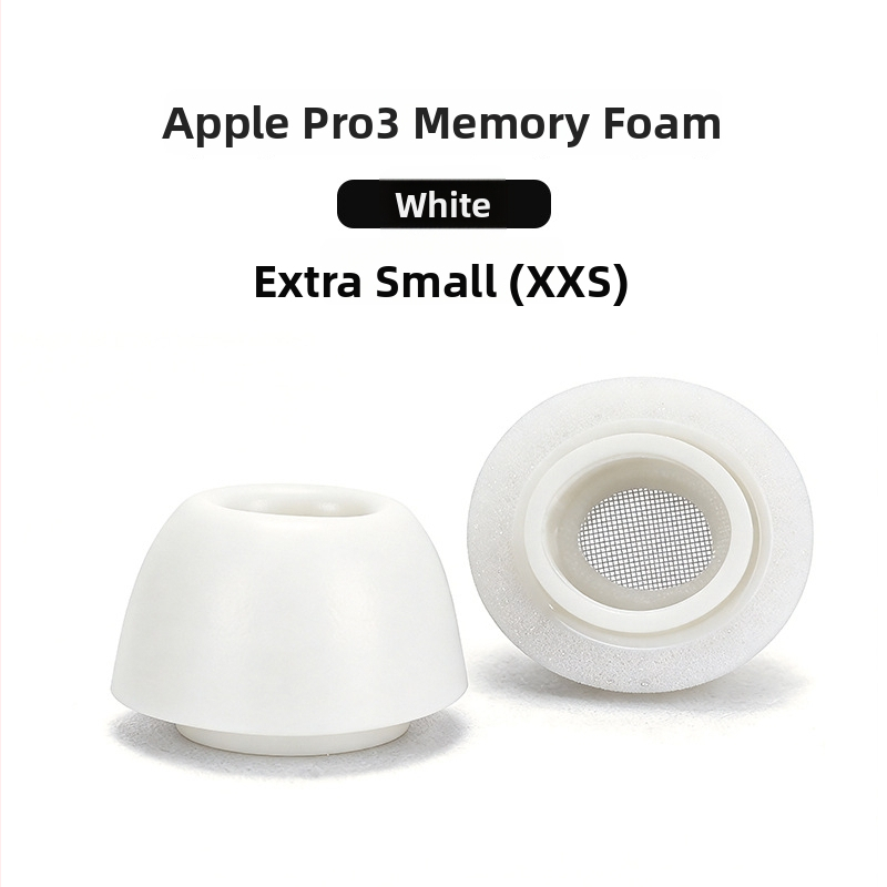 Kryty uší z pamäťovej peny pre AirPods Pro 3. generáciu, špongové ušné štuple, inertné špongové ušné štuple