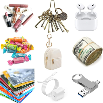 Mini PU kožni višestruki organizator: novčanik za kovance, mini ruksak, torbica za ključeve, futrola za kabel, organizator za ruž, torba za šminku