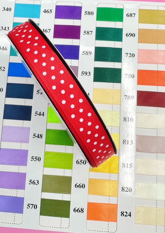 1.5 cm široka traka s točkicama – dodaci za mašne i materijali za ukosnice