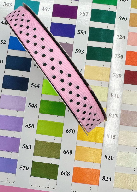 1.5 cm široka traka s točkicama – dodaci za mašne i materijali za ukosnice