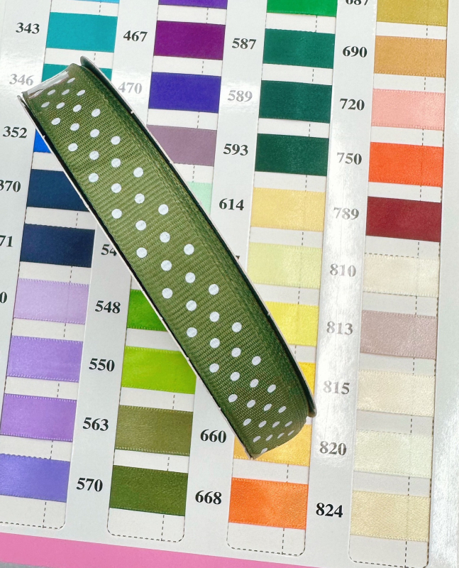 1.5 cm široka traka s točkicama – dodaci za mašne i materijali za ukosnice