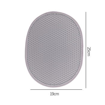 Plăcuță izolatoare din silicon pentru bucătărie, cu mănuși de cuptor rezistente la căldură