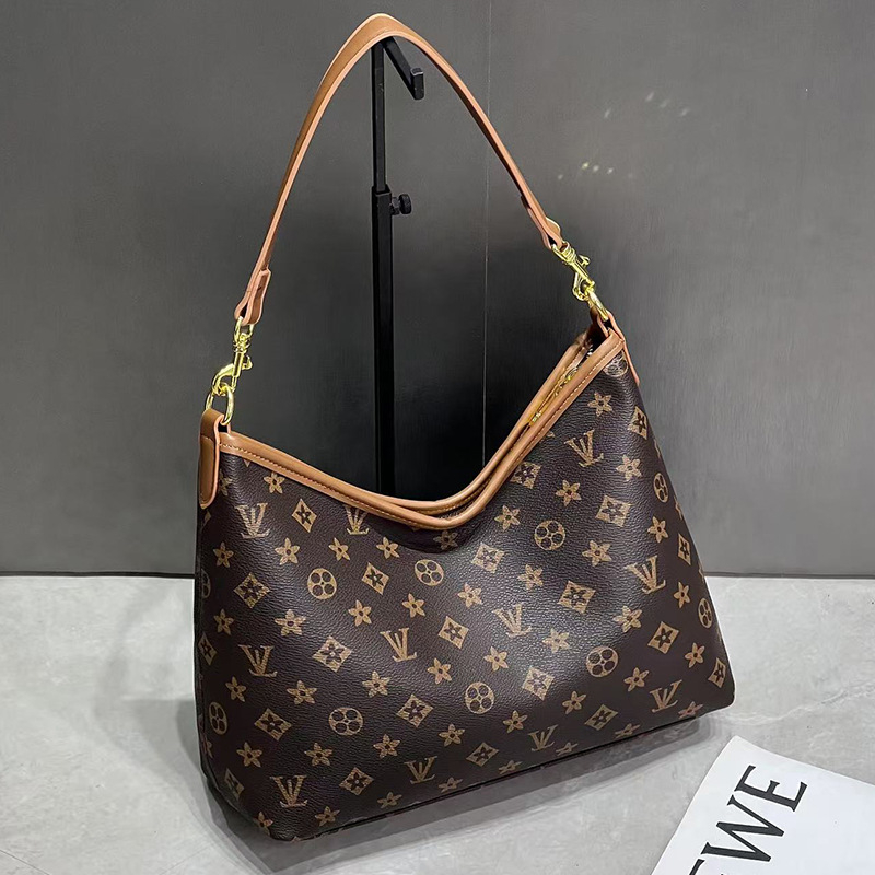 Ženska retro minimalistička crossbody torba – PU koža s maslanim voskom završnim slojem, gradski stil, velika kapaciteta, proljeće 2025