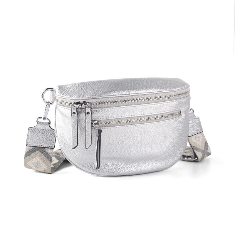 Ženska crossbody torba velikog kapaciteta, pretinci sa zatvaračem, etnički uzorak, vrhunska traka