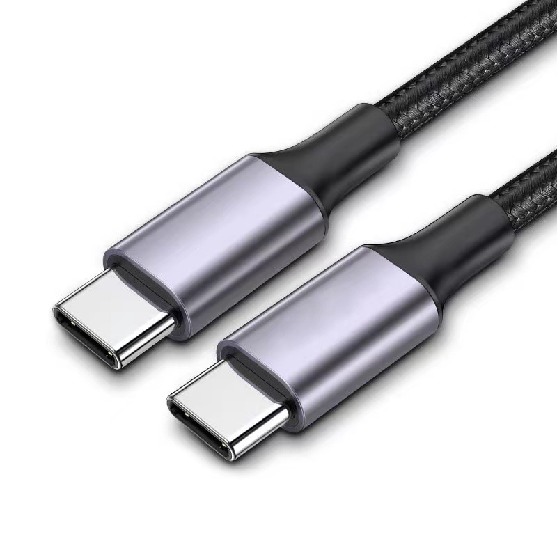 PD USB-C кабел с интегриран дизайн, 20W/60W/100W, Type-C бързо зареждане за iPhone