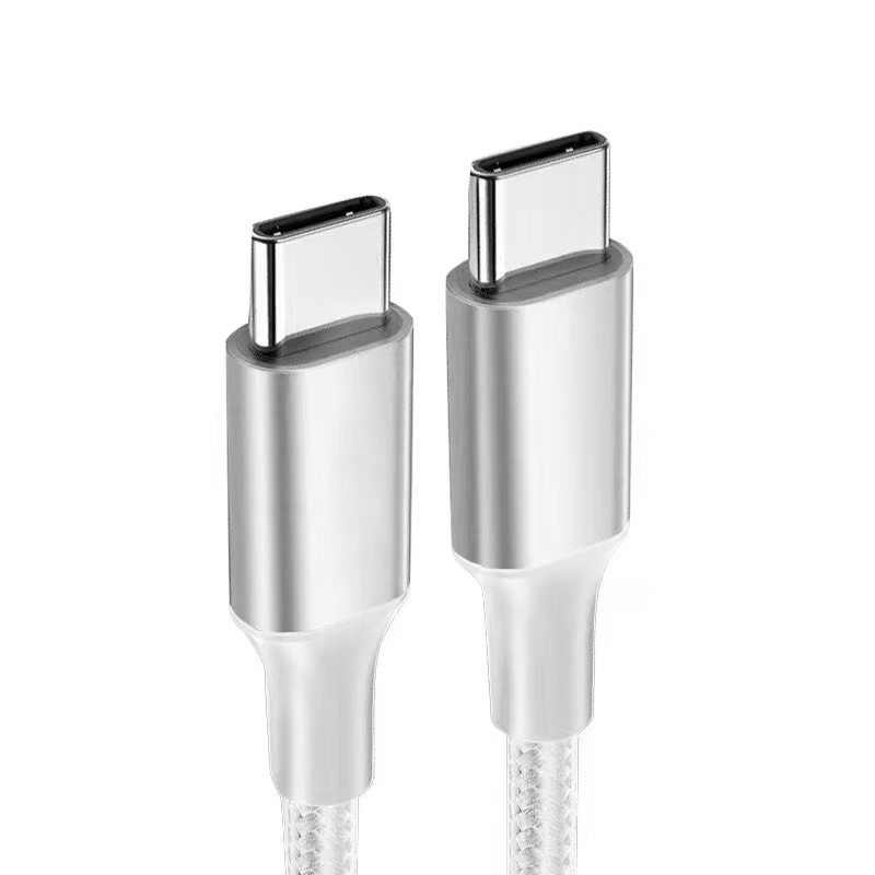 PD USB-C кабел с интегриран дизайн, 20W/60W/100W, Type-C бързо зареждане за iPhone