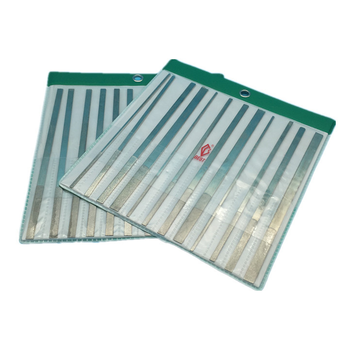 Fișier diamantat din aliaj electroplatinat, plat și înclinat CF-400