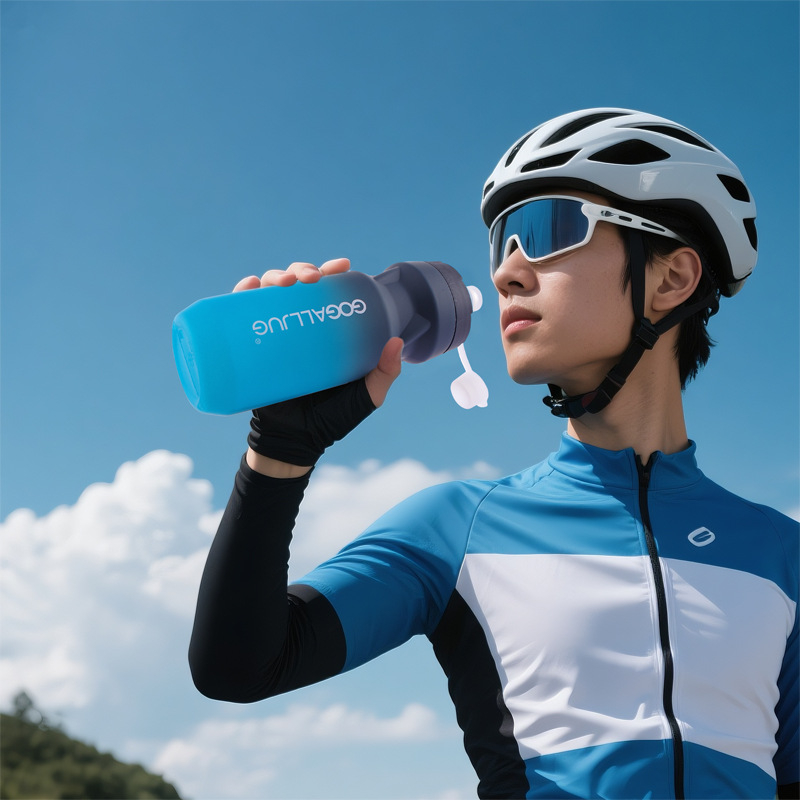 Bočica za vodu za cestovni bicikl, velika kapaciteta 610 ml, plastična sportska boca