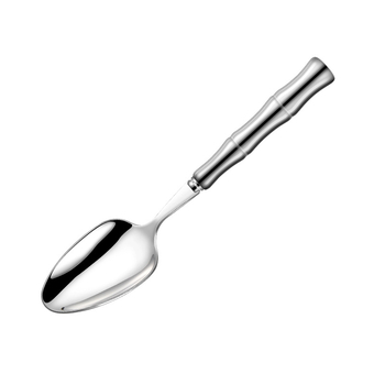 Set tacâmuri din oțel inoxidabil 304 cu mâner ceramic – cuțit, furculiță și lingură (5 piese: cuțit de masă, furculiță de masă, lingură rotundă, linguriță, lingură cu vârf)