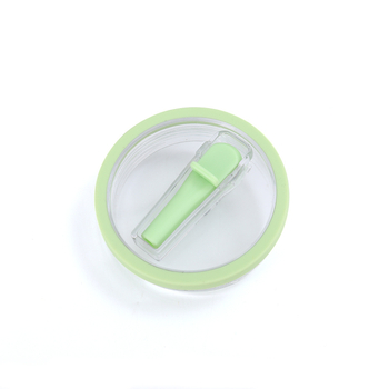 Paie pliabilă pentru pahar auto cu capac din silicon etanș – fără scurgeri, mare capacitate, capac din plastic transparent