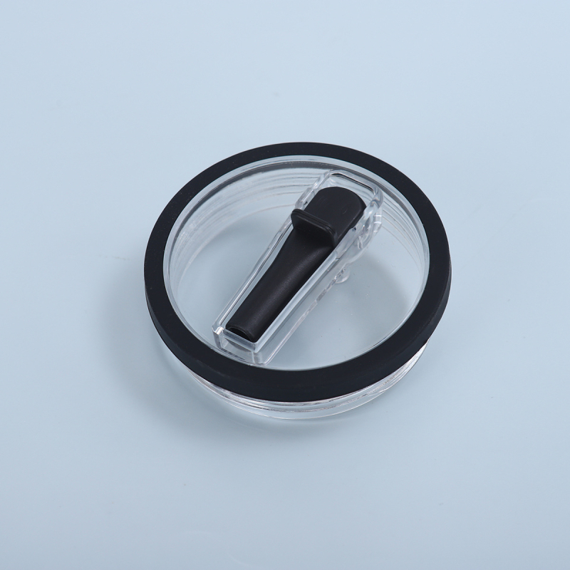 Paie pliabilă pentru pahar auto cu capac din silicon etanș – fără scurgeri, mare capacitate, capac din plastic transparent