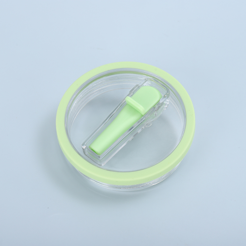 Paie pliabilă pentru pahar auto cu capac din silicon etanș – fără scurgeri, mare capacitate, capac din plastic transparent