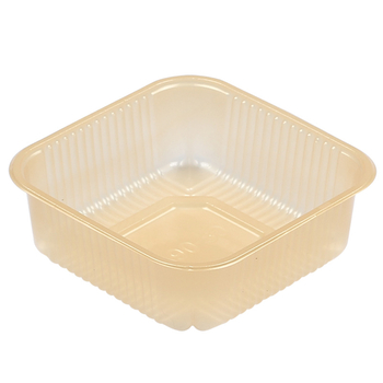 Ενισχυμένος PP δίσκος Mooncake 80g/125g - δίσκος συσκευασίας Mooncake, 100 τεμάχια