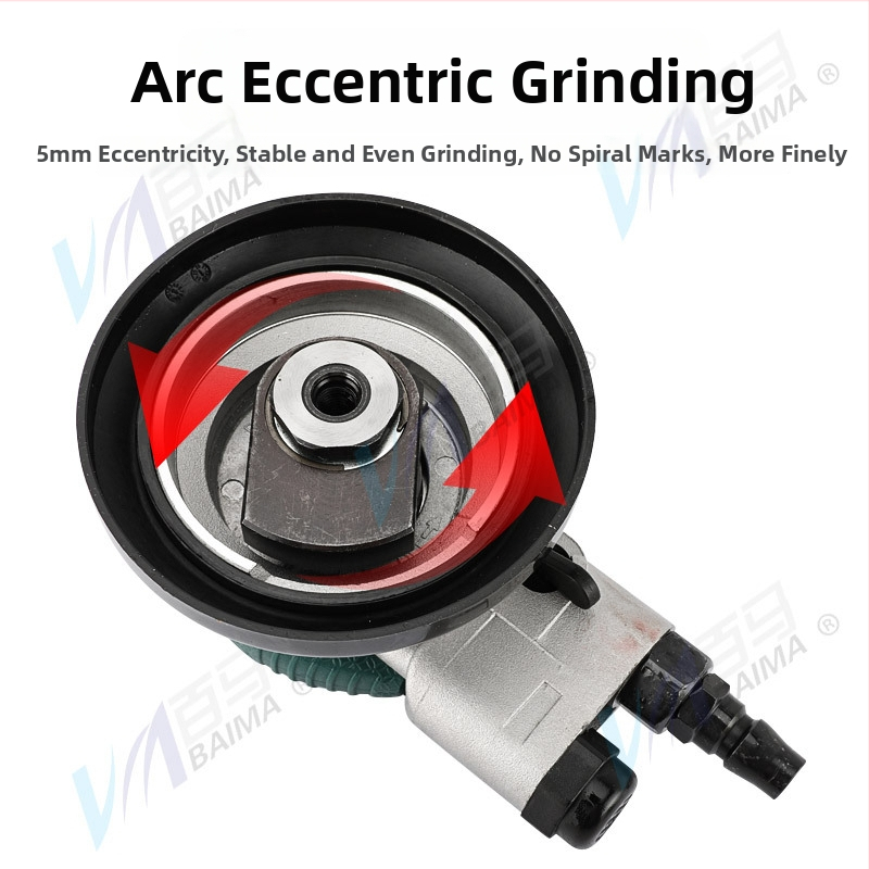 BM-A5 mașină pneumatică industrială de șlefuit, disc de 5 inchi (125 mm), șlefuire și lustruire