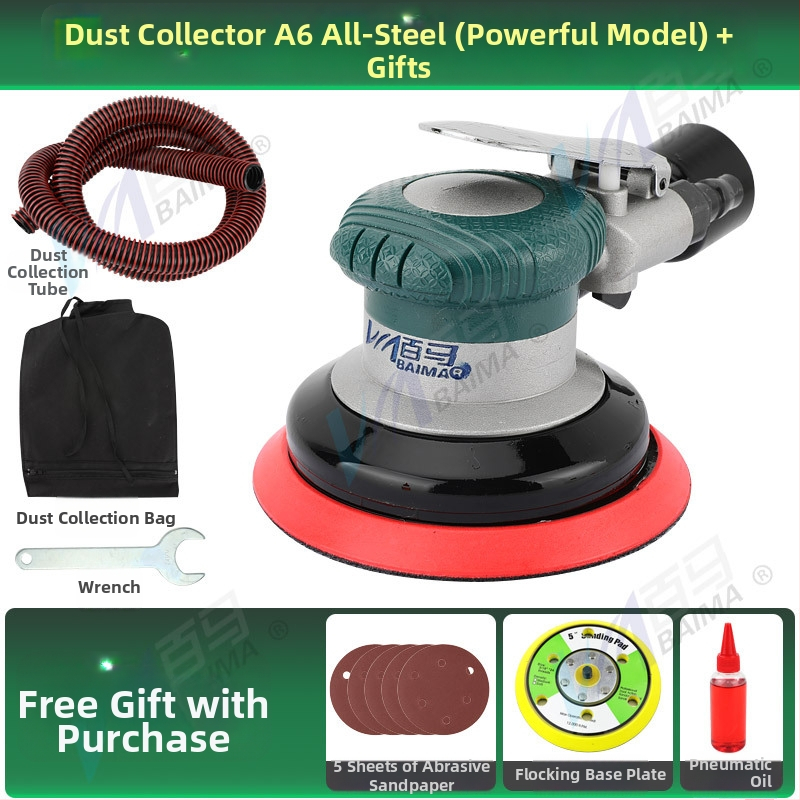 BM-A5 mașină pneumatică industrială de șlefuit, disc de 5 inchi (125 mm), șlefuire și lustruire