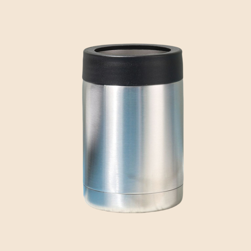 Manșon pentru doză de 12oz din oțel inoxidabil, izolație vid, cană de cafea portabilă