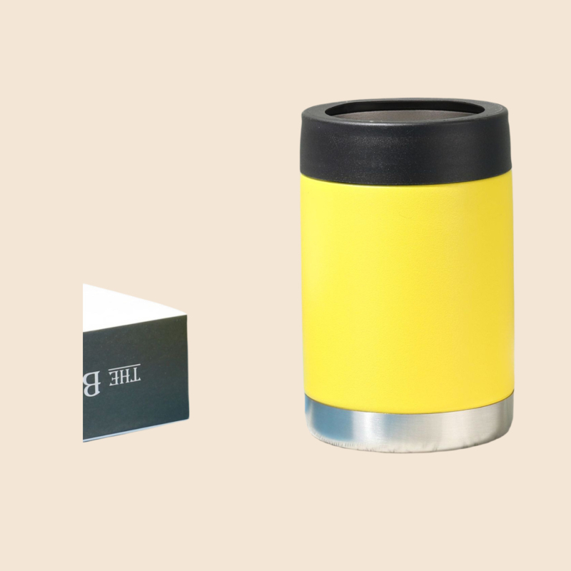 Manșon pentru doză de 12oz din oțel inoxidabil, izolație vid, cană de cafea portabilă