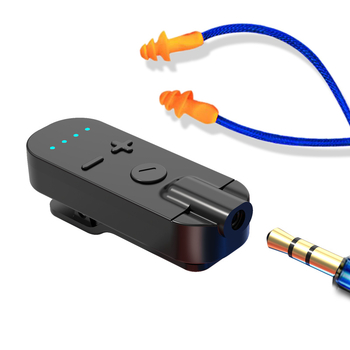 Klip-on Bluetooth slušalica-prijemnik s kostnom kondukcijom, visoka kvaliteta zvuka, redukcija buke, HD pozivi i slušanje glazbe