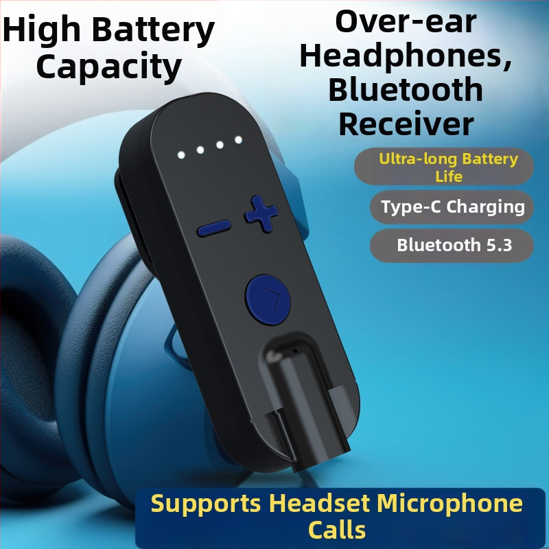 Klip Bluetooth slúchadlo-prijímač s kostnou kondukciou, vysoká kvalita zvuku, potlačenie hluku, HD hovory a počúvanie hudby