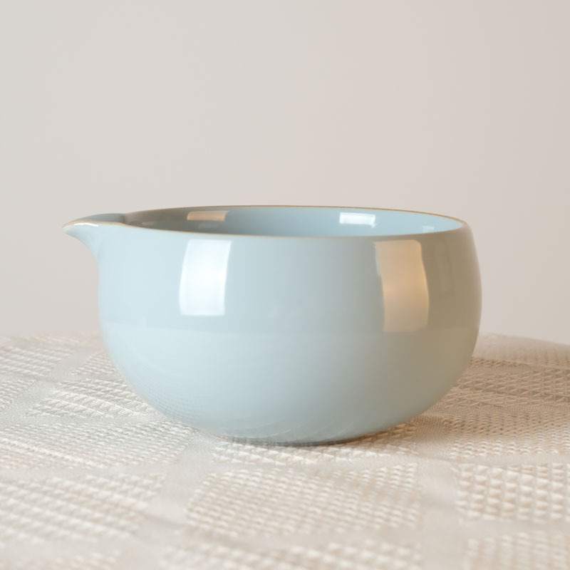 Set ceramic pentru Matcha: recipient de servire cu gură și bol pentru Matcha, stil japonez, glazură cuptor