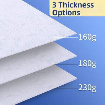 Papier s textúrou kože, formát A4, reliéfny 230 g papier pre väzbu kníh, 180 g papier na obálku, 160 g papier na dokumenty