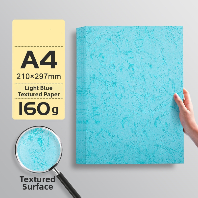Papier s textúrou kože, formát A4, reliéfny 230 g papier pre väzbu kníh, 180 g papier na obálku, 160 g papier na dokumenty